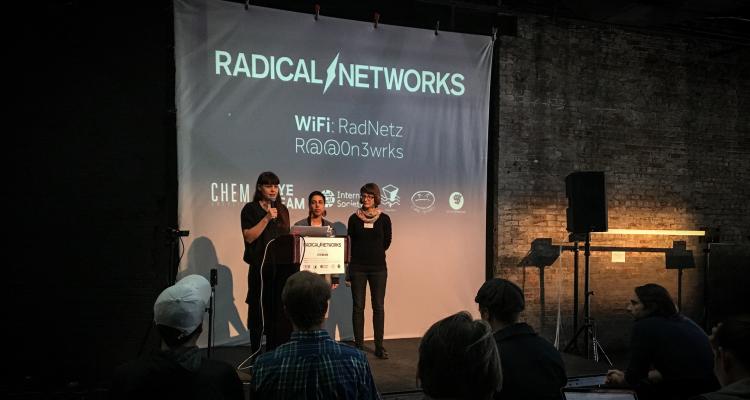 Foto: Radical Networks (Sarah Grant, Erica Kermani, Amelia Marzec)