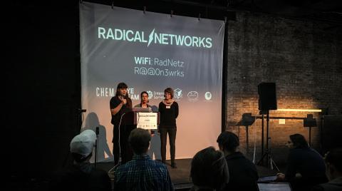 Foto: Radical Networks (Sarah Grant, Erica Kermani, Amelia Marzec)