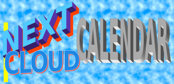 Next Cloud Calendar Next Cloud Calendar
