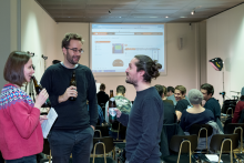 Foto: Violetta Wakolbinger, Meet the Bot.Feed the Bot. Foto: Violetta Wakolbinger