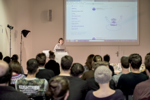 Foto: Violetta Wakolbinger, Meet the Bot.Feed the Bot. Foto: Violetta Wakolbinger